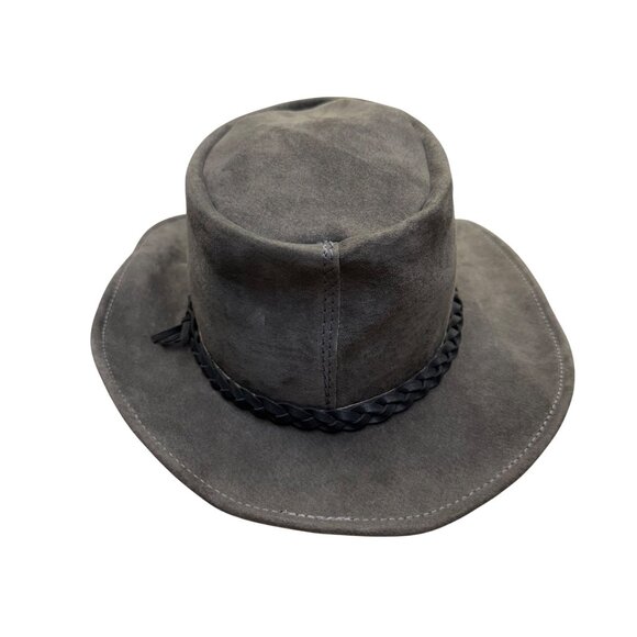 Walkabout Real Leather Outback Hat Made In Australia - Picture 3 of 7